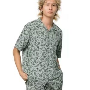 Vans Bandana Paisley Button Down Shirt